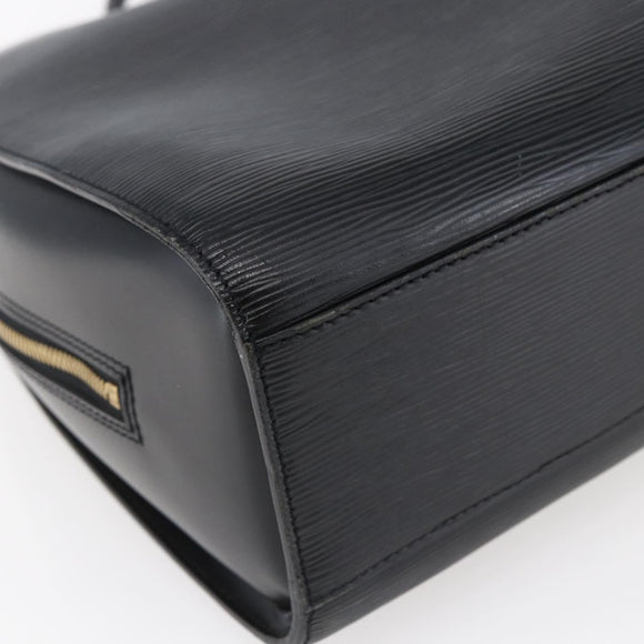 LOUIS VUITTON Epi Sorbonne Business Bag Black M54512 LV Auth ep11032