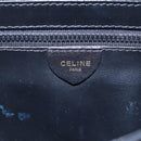 CELINE Shoulder Bag Leather Black Gold Auth ep11037-15