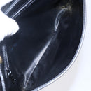 CELINE Shoulder Bag Leather Black Gold Auth ep11037-17