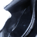 CELINE Shoulder Bag Leather Black Gold Auth ep11037-21