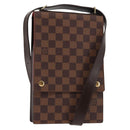 LOUIS VUITTON Damier Ebene Portello Shoulder Bag N45271 LV Auth ep11045-1