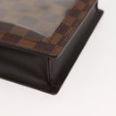 LOUIS VUITTON Damier Ebene Portello Shoulder Bag N45271 LV Auth ep11045-16