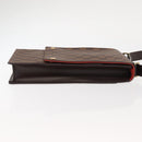 LOUIS VUITTON Damier Ebene Portello Shoulder Bag N45271 LV Auth ep11045-3