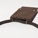 LOUIS VUITTON Damier Ebene Portello Shoulder Bag N45271 LV Auth ep11045-6