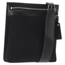 GUCCI Shoulder Bag Canvas Leather Black Auth ep11047-1