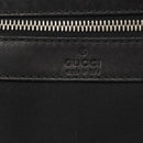 GUCCI Shoulder Bag Canvas Leather Black Auth ep11047-17