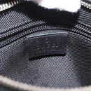 GUCCI Shoulder Bag Canvas Leather Black Auth ep11047-18