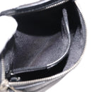 GUCCI Shoulder Bag Canvas Leather Black Auth ep11047-21