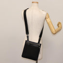GUCCI Shoulder Bag Canvas Leather Black Auth ep11047-22