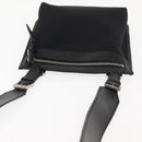 GUCCI Shoulder Bag Canvas Leather Black Auth ep11047-6
