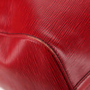 LOUIS VUITTON Epi Keepall 45 Boston Bag Red M42977 LV Auth ep11050-18