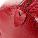 LOUIS VUITTON Epi Keepall 45 Boston Bag Red M42977 LV Auth ep11050-20