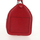 LOUIS VUITTON Epi Keepall 45 Boston Bag Red M42977 LV Auth ep11050-3