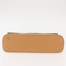 BURBERRY Shoulder Bag Leather Beige Auth ep11052-6