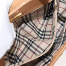BURBERRY Shoulder Bag Leather Beige Auth ep11052-20