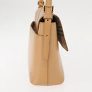 BURBERRY Shoulder Bag Leather Beige Auth ep11052-5