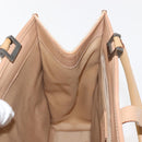 GUCCI GG Canvas Jackie Hand Bag Canvas Leather White Beige Auth ep11053-20