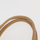 GUCCI GG Canvas Jackie Hand Bag Canvas Leather White Beige Auth ep11053-8