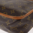 LOUIS VUITTON Monogram Gibeciere MM Shoulder Bag M42247 LV Auth ep11068-9