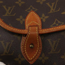 LOUIS VUITTON Monogram Gibeciere MM Shoulder Bag M42247 LV Auth ep11068-17