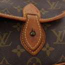 LOUIS VUITTON Monogram Gibeciere MM Shoulder Bag M42247 LV Auth ep11068-18