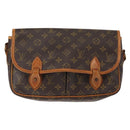 LOUIS VUITTON Monogram Gibeciere MM Shoulder Bag M42247 LV Auth ep11068-13