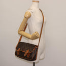 LOUIS VUITTON Monogram Gibeciere MM Shoulder Bag M42247 LV Auth ep11068-24