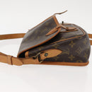 LOUIS VUITTON Monogram Gibeciere MM Shoulder Bag M42247 LV Auth ep11068-4