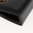GUCCI Hand Bag Leather Black Auth ep11069-12