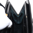 GUCCI Hand Bag Leather Black Auth ep11069-18