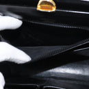 GUCCI Hand Bag Leather Black Auth ep11069-20