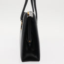 GUCCI Hand Bag Leather Black Auth ep11069-4