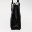 GUCCI Hand Bag Leather Black Auth ep11069-5