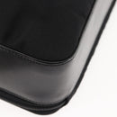 GUCCI Shoulder Bag Nylon Leather Black Auth ep11070-12