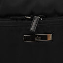 GUCCI Shoulder Bag Nylon Leather Black Auth ep11070-14