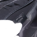 GUCCI Shoulder Bag Nylon Leather Black Auth ep11070-22