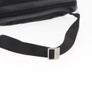 GUCCI Shoulder Bag Nylon Leather Black Auth ep11070-7