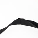 GUCCI Shoulder Bag Nylon Leather Black Auth ep11070-8