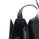 GUCCI Shoulder Bag Leather Black Auth ep11071-19
