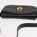 GUCCI Shoulder Bag Leather Black Auth ep11071-6