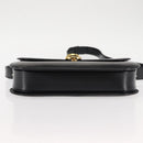 GUCCI Shoulder Bag Leather Black Auth ep11071-5