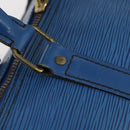LOUIS VUITTON Epi Keepall 50 Boston Bag Blue M42965 LV Auth ep11073-17