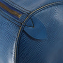 LOUIS VUITTON Epi Keepall 50 Boston Bag Blue M42965 LV Auth ep11073-18