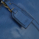 LOUIS VUITTON Epi Keepall 50 Boston Bag Blue M42965 LV Auth ep11073-19