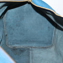 LOUIS VUITTON Epi Keepall 50 Boston Bag Blue M42965 LV Auth ep11073-20