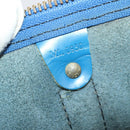 LOUIS VUITTON Epi Keepall 50 Boston Bag Blue M42965 LV Auth ep11073-12
