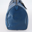 LOUIS VUITTON Epi Keepall 50 Boston Bag Blue M42965 LV Auth ep11073-4