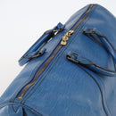 LOUIS VUITTON Epi Keepall 50 Boston Bag Blue M42965 LV Auth ep11073-6