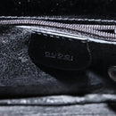 GUCCI Hand Bag Vinyl Black Clear Auth ep11074-9