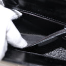 GUCCI Hand Bag Vinyl Black Clear Auth ep11074-11